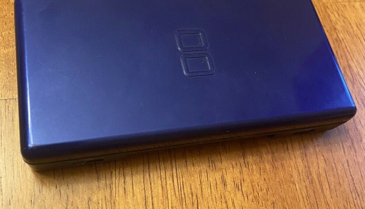Nintendo DS Lite Begin Edition Cobalt and Murky Handheld System Darkish Blue
