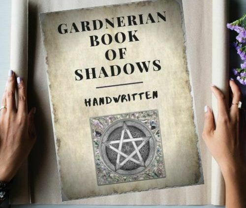 ” Gardnerian E-book of Shadows ” Handwritten (Digital E-book P.D.F.) Witchcraft