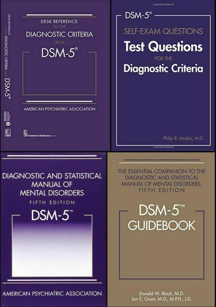 DSM5 Diagnostic and Statistical Manual of Psychological Problems Fifth
