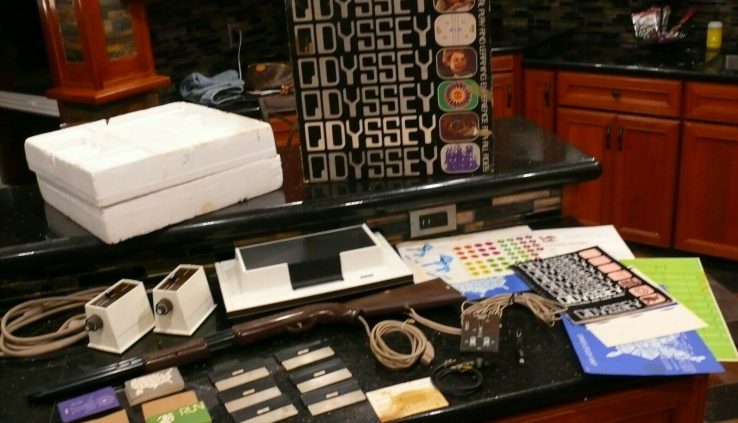 MAGNAVOX ODYSSEY 1 Vintage Electronic Arcade TV Console Game Draw ✨with GUN✨