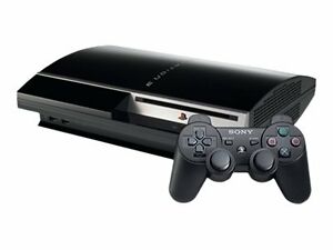 Sony PlayStation 3 MotorStorm Small Model 80GB Piano Black Console 