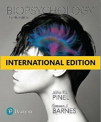3-5 DAYS DELIVERY – Biopsychology By Pinel & Barnes, tenth World Edition