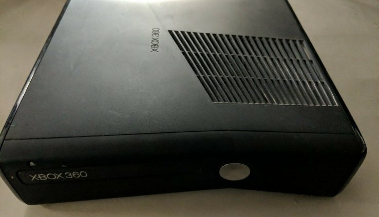 Microsoft Xbox 360 Slim Change Console Handiest No HD – Examined – Free Shipping