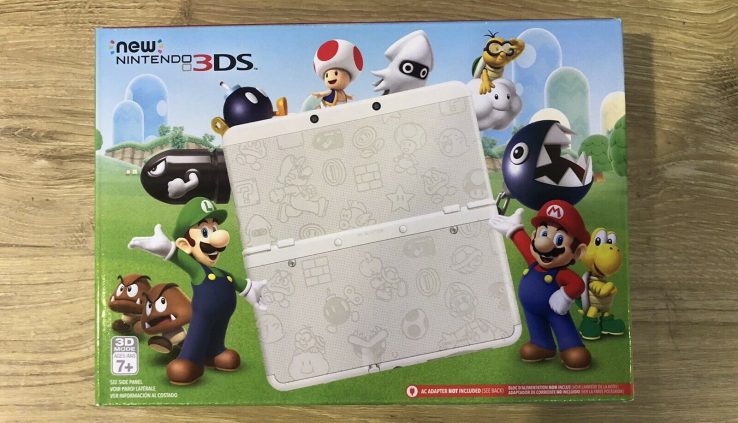 Nintendo 3DS Mountainous Mario White Version Gaming System BRAND NEW!! FREE SHIPPING!