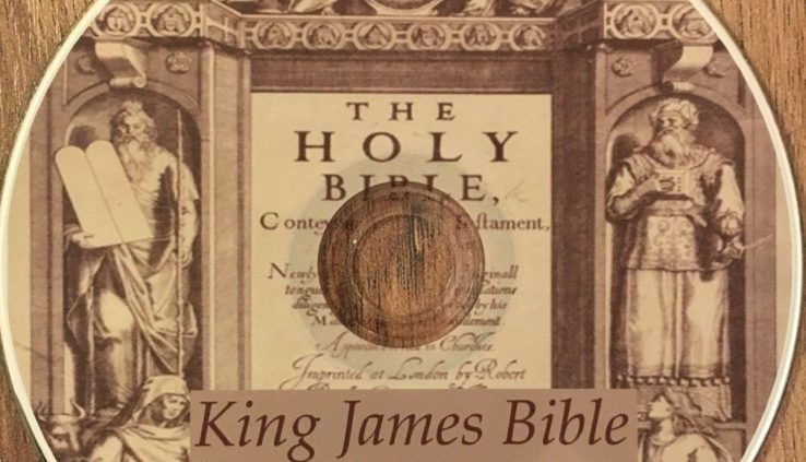 “The Licensed Model”  Long-established 1611 KJV King James Bible  (On Readable Disk)