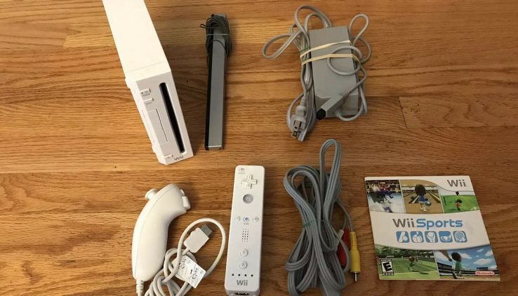 Normal Nintendo Wii console with wii sports actions bundle. Tested, suitable, ships immediate!