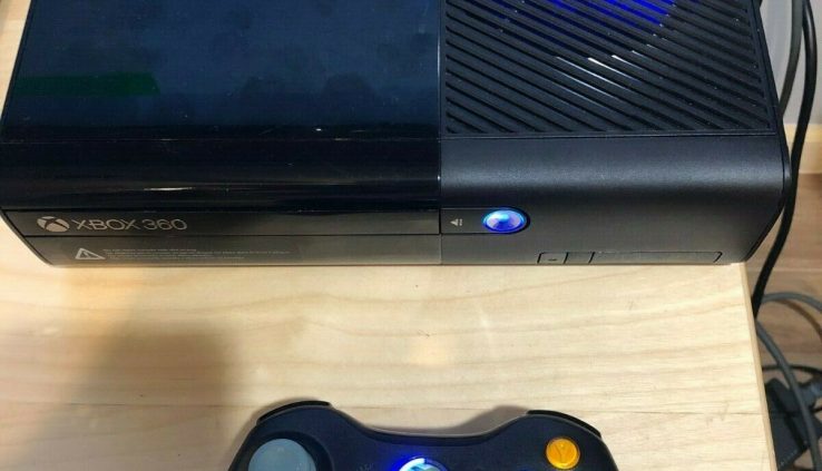 Xbox 360E Console ONLY with controller (updated to 17559) Blue LED installed