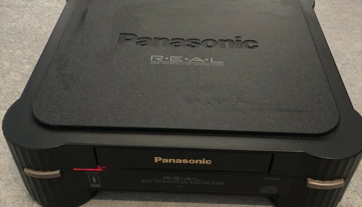 Panasonic REAL FZ-1 3DO Console, 1 Controller, 1 REAL Pattern CD – *Untested*