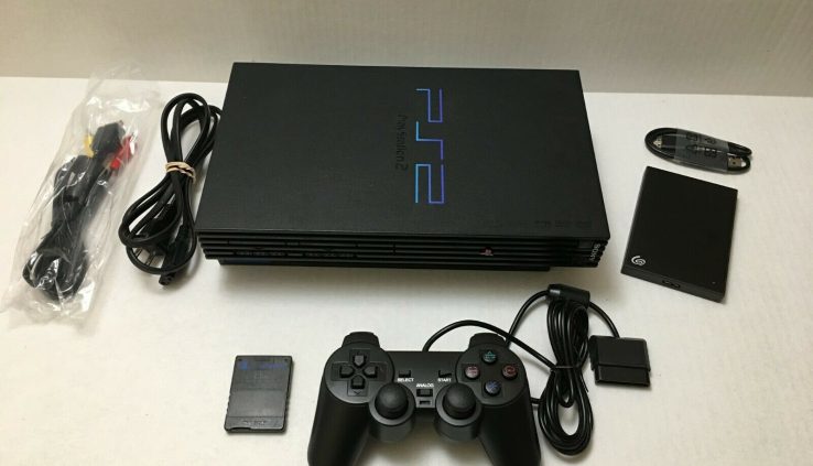 Tender-Modded PlayStation 2 PHAT 1TB FMCB OPL EMUs PS2 CONSOLE SCPH-39001