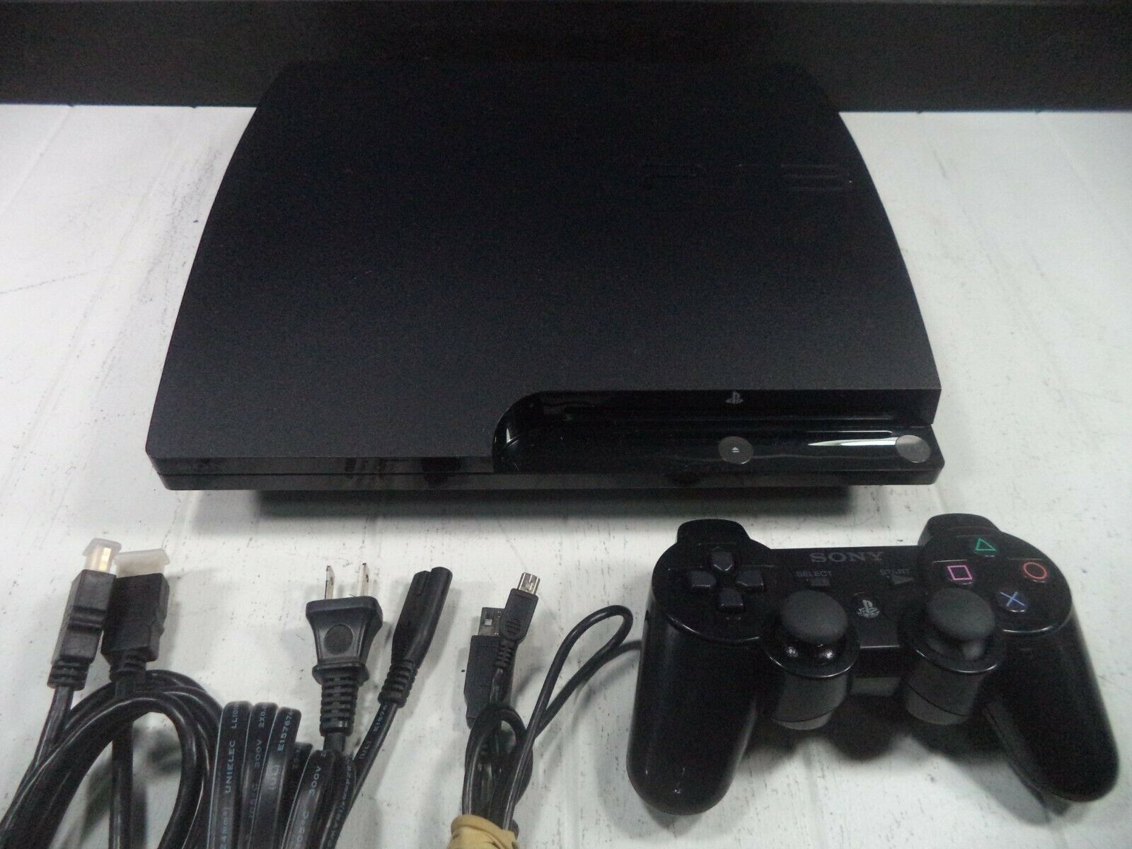 Sony Playstation3 PS3 Slim 160GB CECH-2501A Video Sport Machine Bundle ...