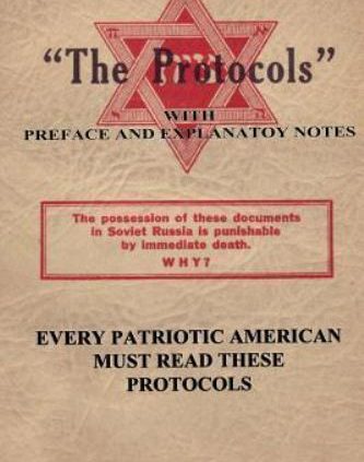 The Protocols : Of the Learned Elders of Zion -The Corpulent in the Tiny and…