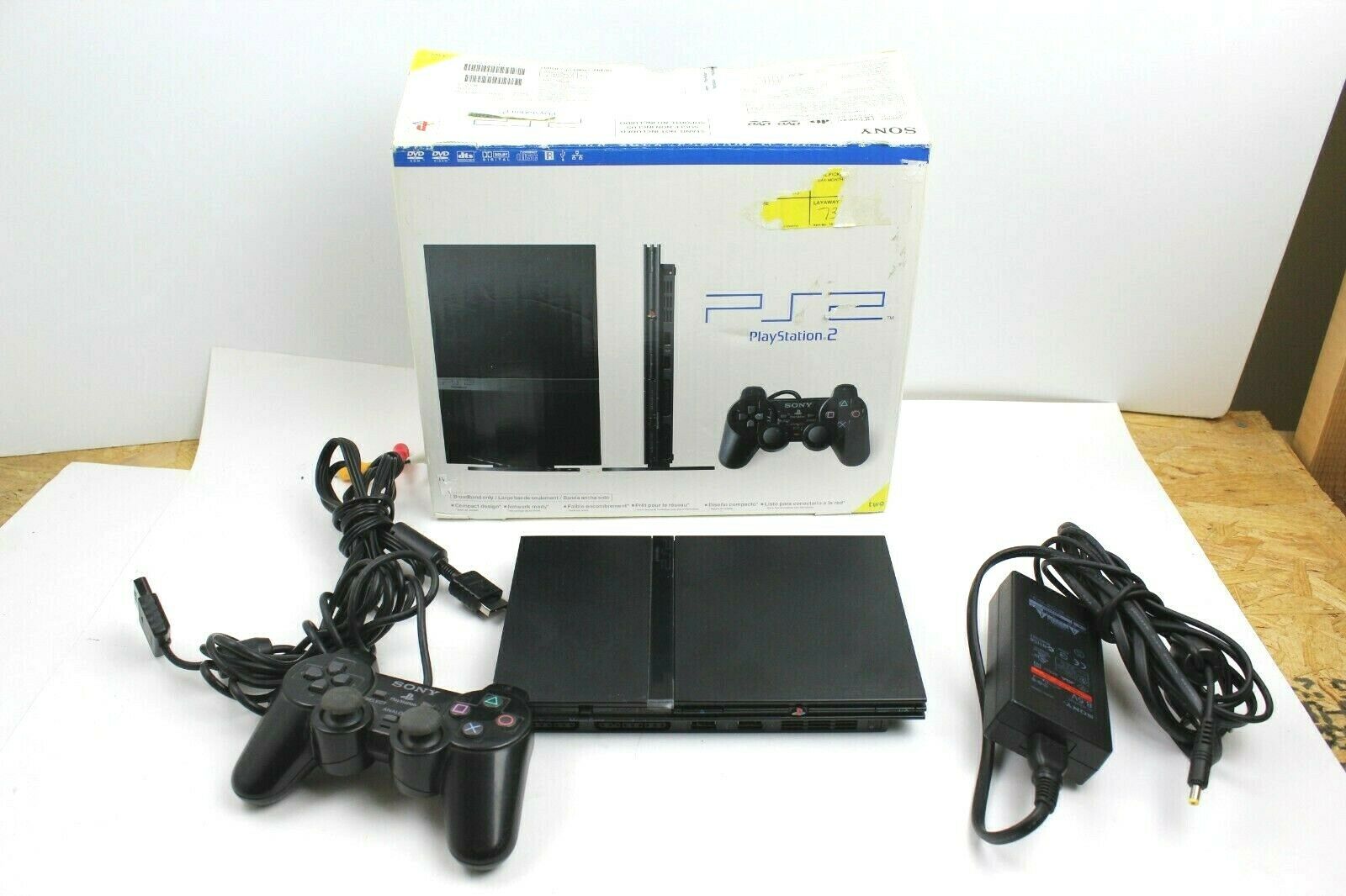 Sony Ps2 slim PS2 console plan w/ fashioned box - iCommerce on Web