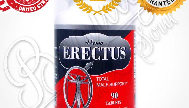 ERECTUS Male Growth Penis Enlarger medication GROW BIGGER THICKER LARGER SIZE