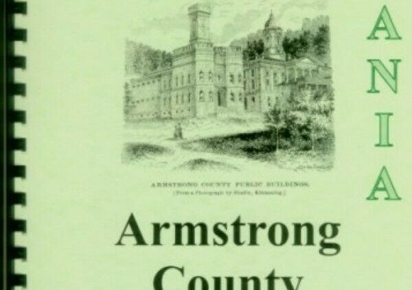 Armstrong County PA history Original RP from 4 Rare Books Kittanning Pennsylvania