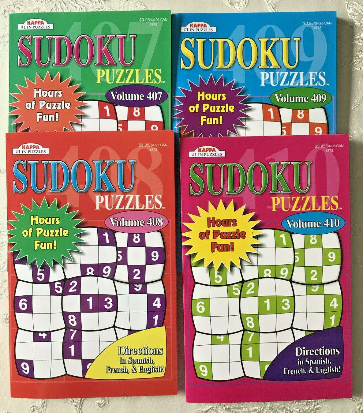 sudoku puzzle books