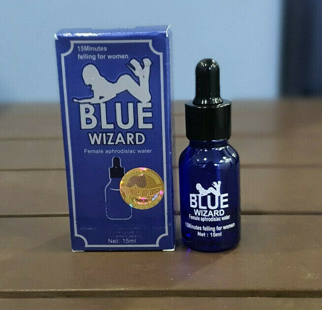 100 Original Blue Wizard Female Sex Drop Liquid Aphrodisiac Improved