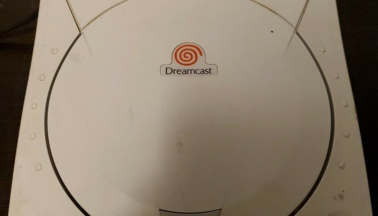 Sega Dreamcast HKT-3020 examined working. Controller and cables