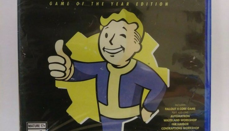 Fallout 4 – Sport of the Yr PS4 – FREE SHIPPING