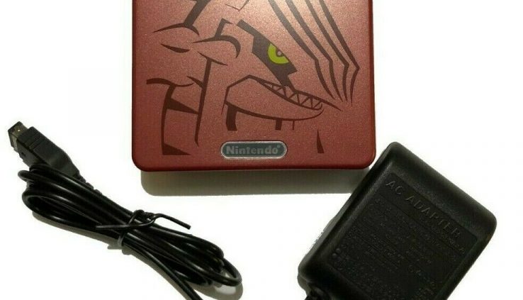 Restricted Model Groudon Nintendo Recreation Boy Reach SP GBA Gameboy AGS-101