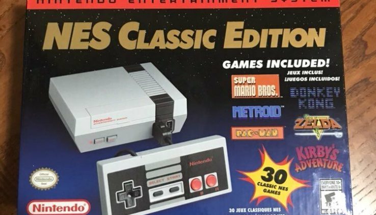 Nintendo NES Classic Version Mini Console Blueprint Legit