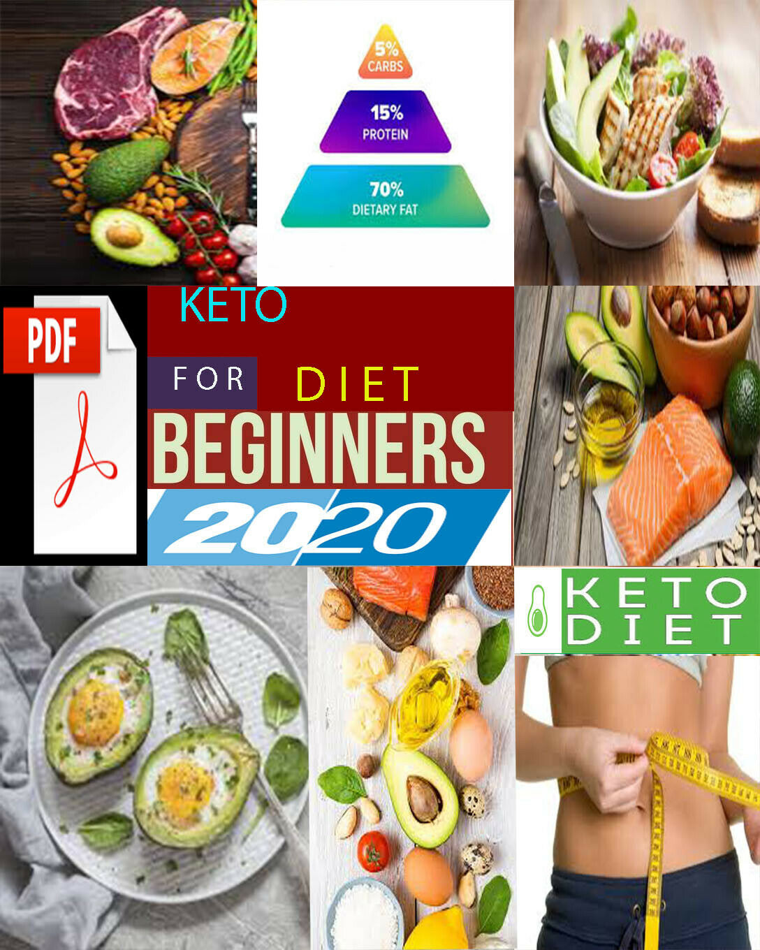 Keto Diet Cookbook for Newbies The Total Ketogenic Diet E book Recipe E ...