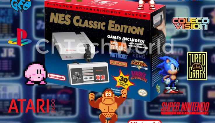 Legitimate Nintendo NES Classic Edition Mini Console 7500+ Video games