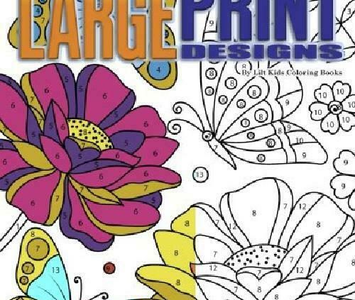 Adult Shade By Quantity Immense Print Designs (Top rate Adult Coloring Books) (Volume