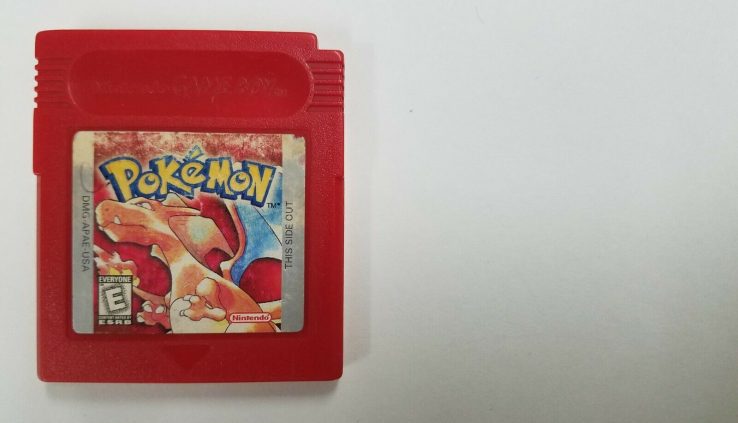 Pokemon Crimson (Legit) (Nintendo Game Boy GB) Examined, Works & Saves