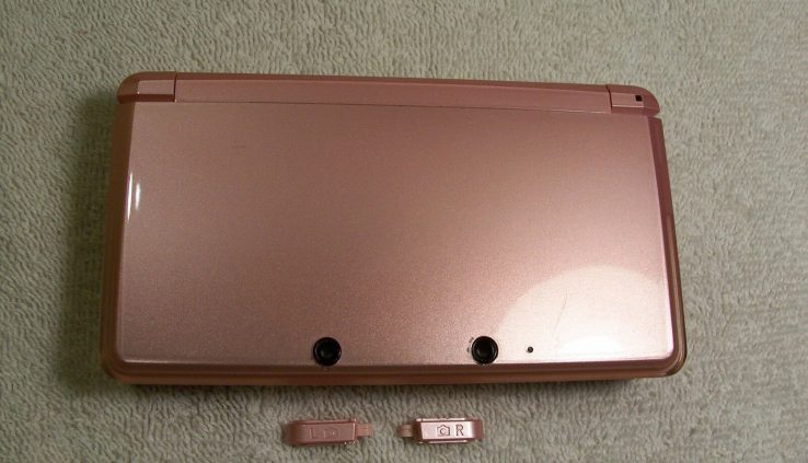 Nintendo 3DS  Housing Top,Bottom Conceal Red Shell Restore Ingredients Full Out of doorways Build of residing