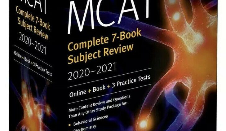 MCAT Total 7-books (*READ DESCRIPTION*)