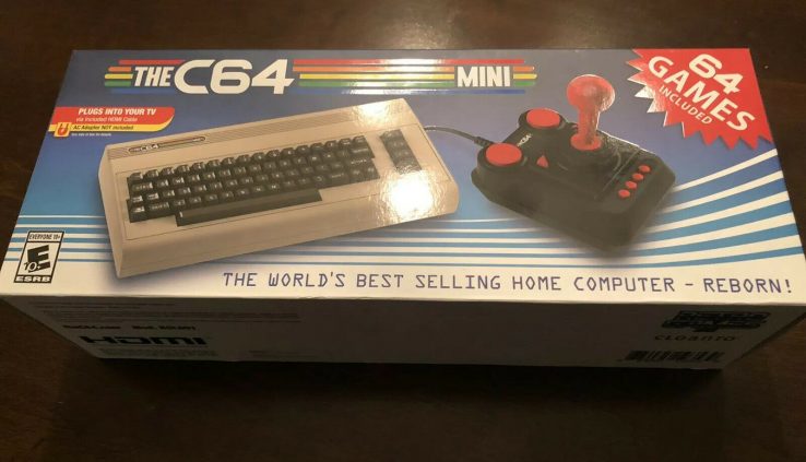 The C64 Mini Console (64x Games Integrated) ™ Designate Recent In Hand Engaging To Ship