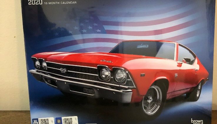 American Muscle Vehicles 2020 Square Wall Calendar by Inc Browntrout Publishers.