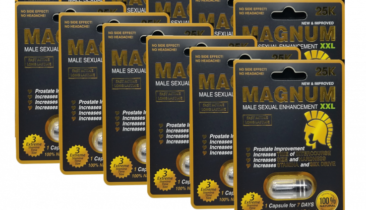 12x MAGNUM 25K Sexual Male Enhancement Supplement 100% Advantageous