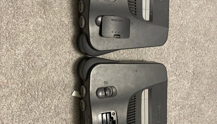 Nintendo 64 2 Unit Controllers And Games! READ DESCRIPTION!!