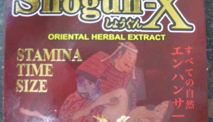Shogun – X  Top class Male Sexual Enhancement Pill  2 Capsules