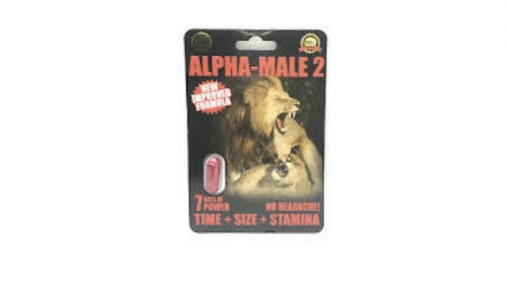 ALPHA MALE 2 FOR MEN SEXUAL ENHANCEMENT MAXIMUM STRENGTH 3 Pack