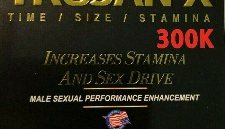TROJAN.X 300 K (Pack of 6) Rapid Acting Sexual Enhancement Pills Made in U.S.A.