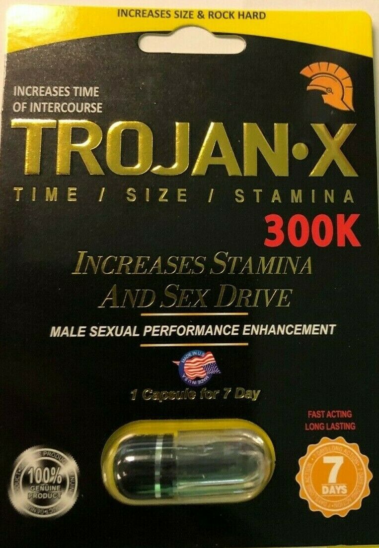 Trojan X 300 K Pack Of 6 Rapid Acting Sexual Enhancement Pills Made In U S A Icommerce On Web