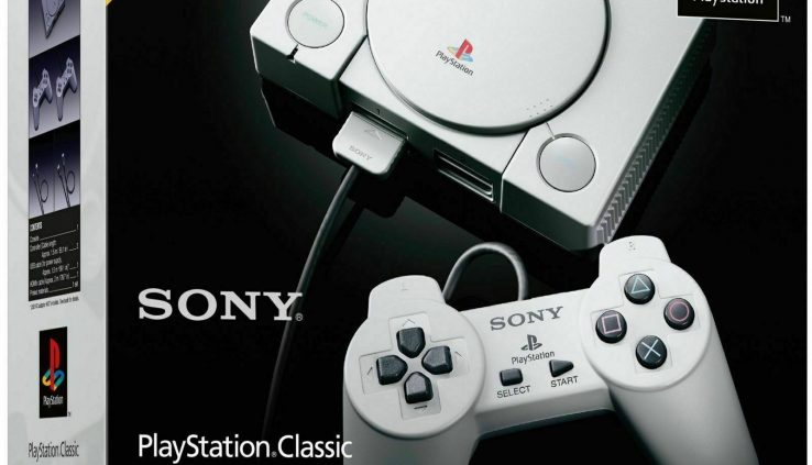 Sony PlayStation Classic Grey Console Comes With Authentic Field Barely Performed!