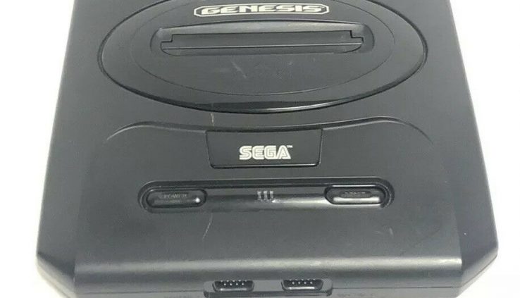 SEGA GENESIS (Mannequin MK-1631) Console Simplest. Cleaned And Examined. Works Immense!