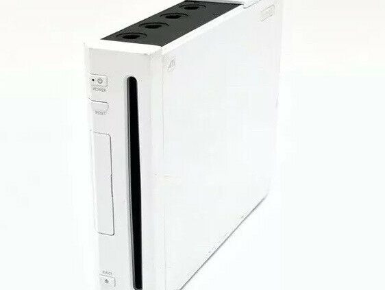 Nintendo Wii White Console Mannequin RVL-001 Backwards Cherish minded Console Easiest