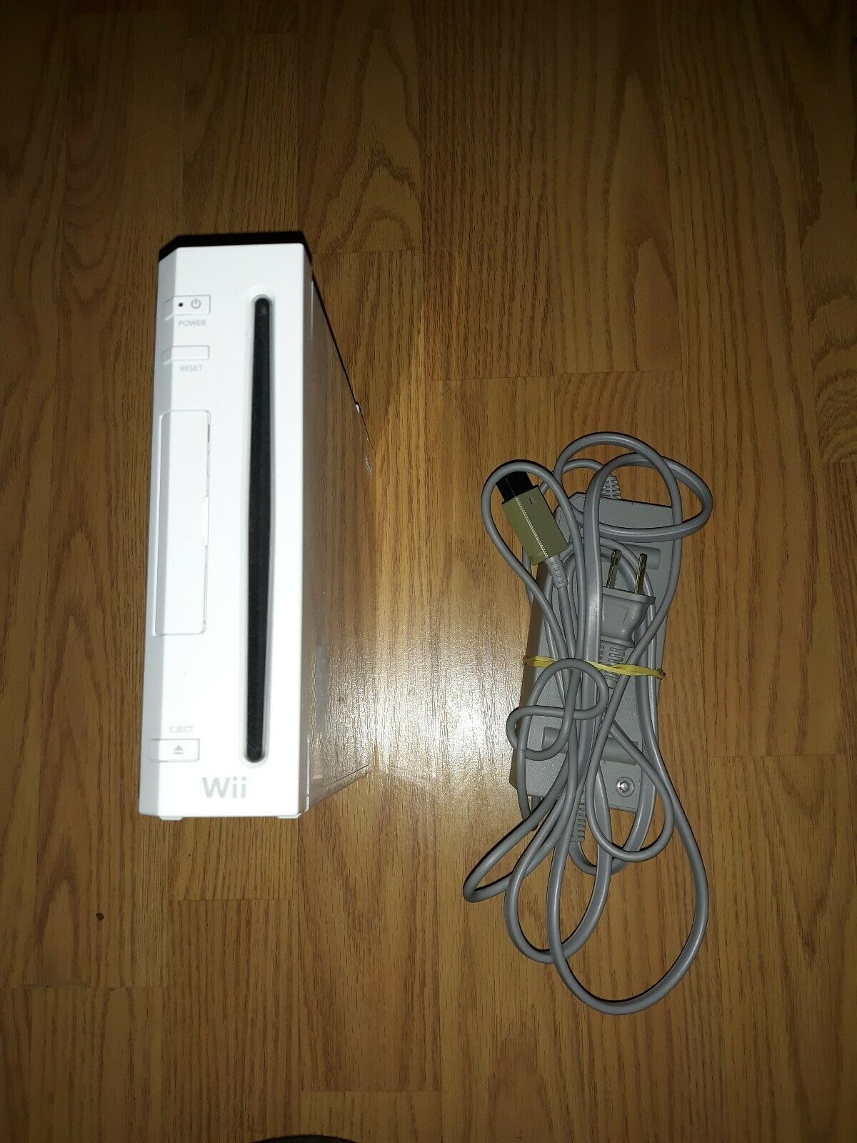 Nintendo Wii white Console bundle backwards compatible works free ship