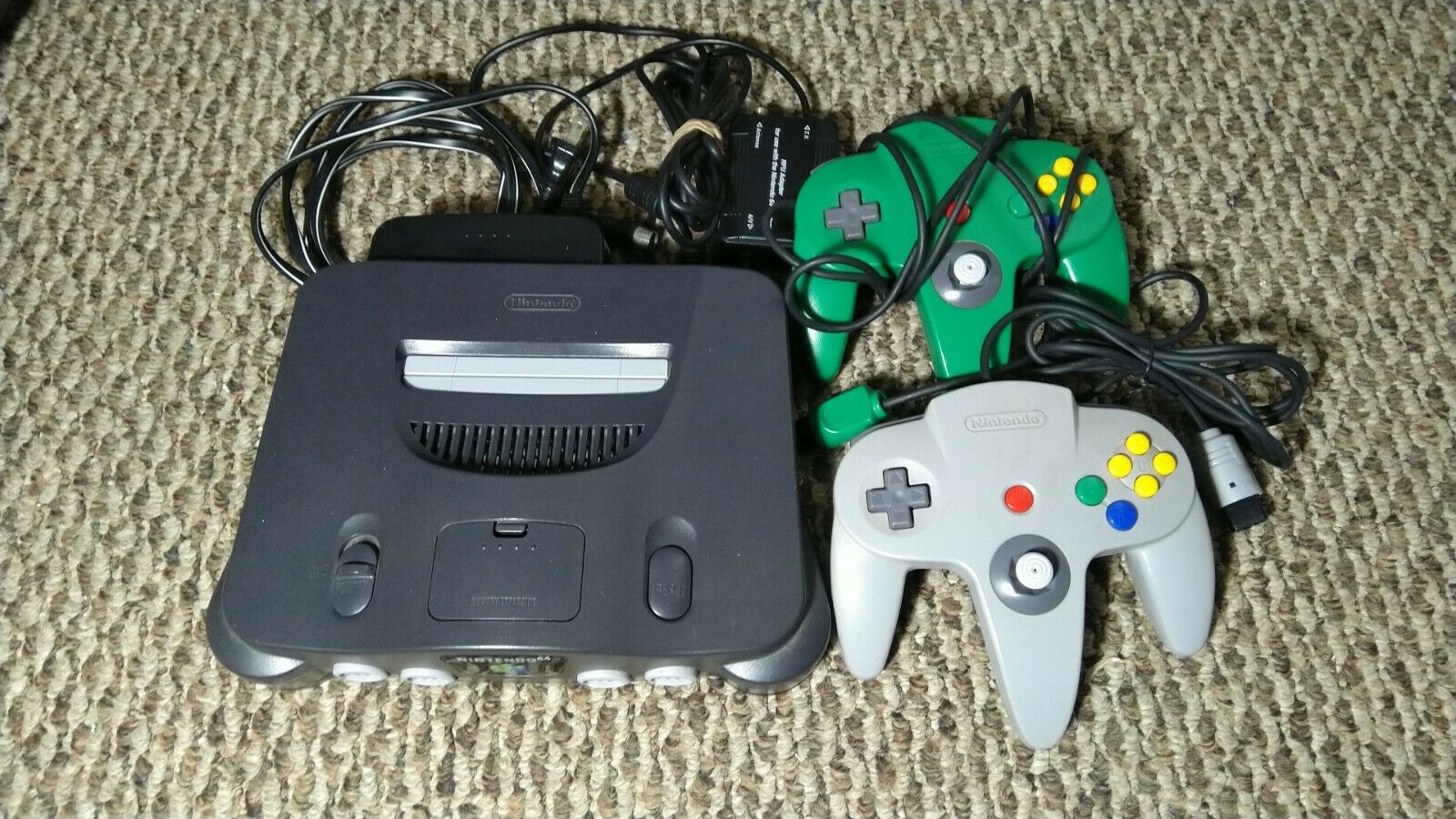 Nintendo 64 N64 Video Recreation Machine Total Lot 10 Games Goldeneye ...