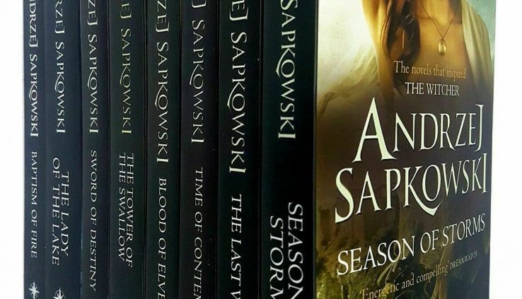 Andrzej Sapkowski Witcher Series Series 8 Books Location Season of Storms NEW PB