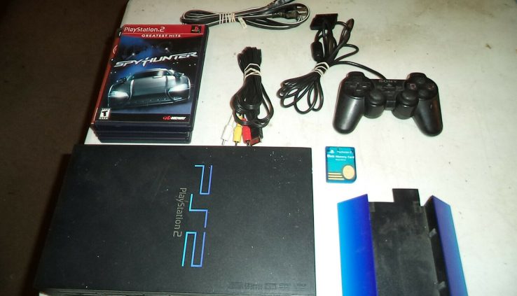 Sony PlayStation 2 PS 2 Fat Console Bundle SCPH-30001 Unlit / Examined