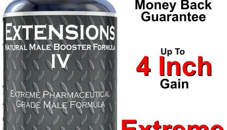MALE PENIS ENLARGER – 4 INCH GROWTH – ENLARGEMENT PILLS -THICKER LARGER BIGGER