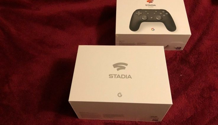 Google Stadia Founders Version New Sealed + Extra Controller