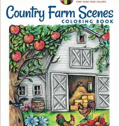 Ingenious Haven Nation Farm Scenes Coloring E book, Paperback by Goodridge, Ter…