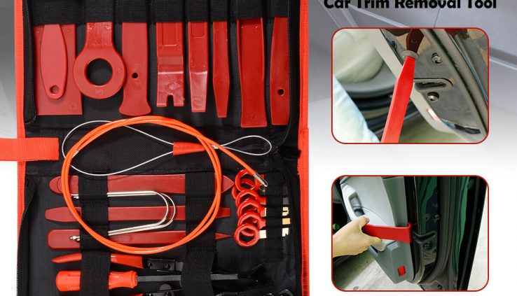 40pc Automobile Neat Elimination Tool Pry Equipment Auto Panel Tool Negate Radio Elimination Tool Equipment US