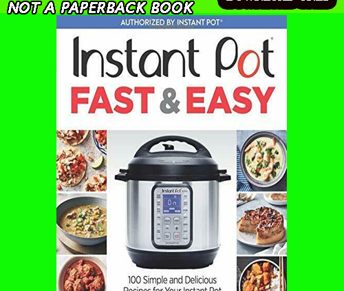 Immediate Pot Rapid & Easy:Easy and Savory Recipes[P.D.F+MOBI+epub ]